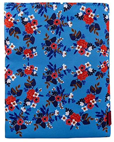 LParkin Book Sleeve Birch Floral Book Cover Medium Book Sleeves Teen Gift (Medium)