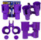RoboCup, Purple EZ-Spring, Updated Version, Best Cup Holder for Drinks, Fishing Rod/Pole, Boat, Beach Chair, Golf Cart, Wheelchair, Walker, Drum Sticks, Microphone Stand
