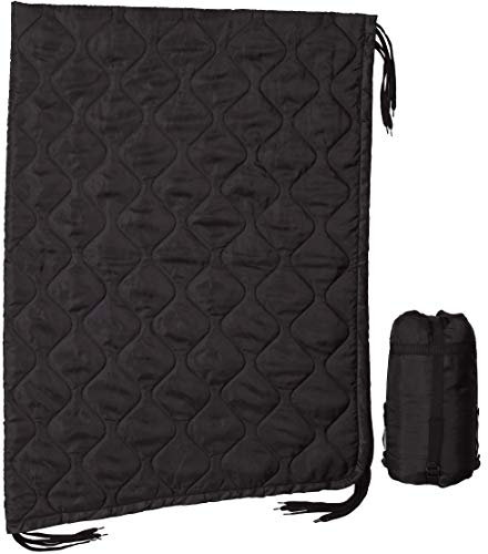USGI Industries, Militärische Woobie-Decke | Thermo-isolierte Campingdecke, Poncho-Liner | groß, tragbar, isolierend, wasserabweisend, für Wandern und Survival | mit Kompressions-Tragetasche