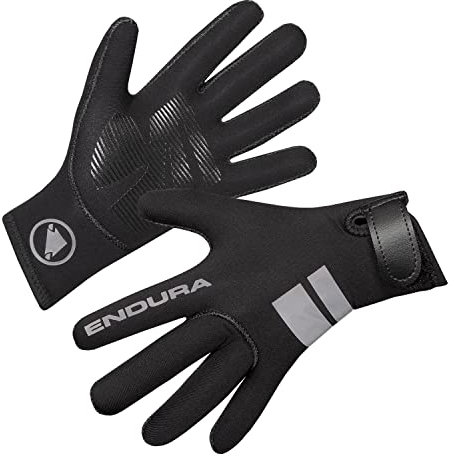 Endura Pro Nemo Gants de Cyclisme pour Mixte Adulte, Black, 9-10 Années