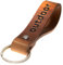 ELBERCRAFT® Schlüsselanhänger Leder OUTDOOR der Schlüssel Organizer für deine Schlüsseltasche keychain made in Germany braun Gravur schwarz