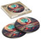 2 x Eco Boxed Cork Coasters - Fantasy Portal Digital Gamer Drink Cup Mug Glass Table Mat #14038