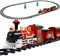 THE TWIDDLERS Weihnachtszug Set 15-teilig 130x70cm - LED Eisenbahn Zug Deko Batteriebetrieben - Weihnachtsdekoration für Weihnachtsbaum, Fenster & Kinderzimmer