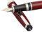 Fountain Pen Revolution FPR Ambassador Burgundy Fountain Pen w/Ultra Flex Nib - Luxury Pen Set Includes Bottle Filling Converter & 2 Long Cartridges