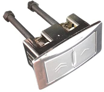 LICHIFIT Rectangle Dual Flush Toilet Water Tank Button Replacement Toilet Tank Switch Control Button Repair Accessories