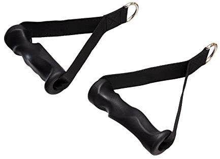JASPORT Ergonomisches Trizeps-Seil für Indoor krafttraining für das Training von Trizeps, Rüchen, Bauch, für Kraftstation, Smith Rack, Fitnessstudio oder Gym zuhause, Anti-Hornhaut…