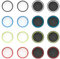 RTRTGS 16 Pezzi Pulsanti in Silicone Copertura di Protezione, Grip Joystick Cap Analogico, Gommini Joystick PS4 per PS5, PS4, Xbox 360, PS3 Game Controller