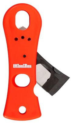 Isolbau Coupe-cartouche pour seringues à cartouches, ouvre-cartouche en silicone, acrylique et autres mastics - Ouvre-cartouche robuste pour seringues Siki