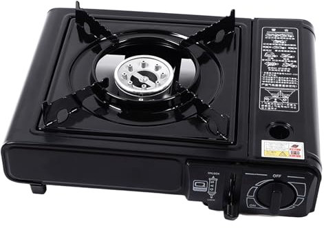 Septpenta Réchaud À Cassette, Fonction de Combustion Efficace, Réchaud Portable, Réchaud de Camping, Réchaud Au Butane, Réchaud D'Extérieur, Réchaud de Barbecue de Style Coréen pour la Cuisson
