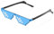 Fiada 8 Bit Pixel Mosaik Brille Unisex Sonnenbrille UV Schutz Spieler Sonnenbrille Coole Brille für Männer Frauen Foto Requisiten