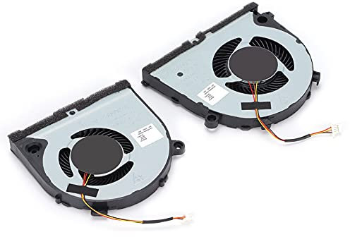 Akozon 2 Stück Ersatz-CPU-Lüfter für Sport G3 G3-3579 3779 G5-15 5587, GPU-Laptop-Liebhaber, Geräuscharm, 4-polig