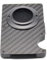 MAG Wallet with AIRtag holder for Quad Lock phone cases, slim design, strong secure magnetic hold (Carbon Fibre)