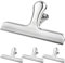 Caianwin 4 Stück Verschlussklammern Groß 119mm Metallklammern Clips für Tüten, Lebensmittel und Foto für Haus, Küche, Schule und Büro