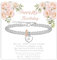 GEMAURA Sweet 16th Birthday Gifts Girl,Adjustable Silver Bracelet for Teenage Girls Sterling Silver Bracelet Sweet 16 Gifts for Girls Gifts Ideas with Cards for Sister Friend Daughter Granddaughter