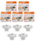 Maxled, Light is Led! 5er LED Leuchtmittel AR111 G53 12W Ersatz 75w Halogenlampe Warmweiß 3000K Glühbirne 45 Grad Abstrahlwinkel LED-Spot 940 Lumen AC 12V Spotlicht, Nicht Dimmbar