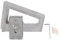 Lybunair PVC-Kunststoff-Bodenbelag-Werkzeugschneider, Aluminiumlegierung, Messer, gerades Werkzeug