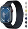 AEMALL Cinturino in maglia milanese in acciaio inox per Apple Watch da 42 mm, 44 mm, 45 mm, 49 mm, 38 mm, 40 mm, 41 mm, per uomini e donne, con chiusura magnetica in rete, ricambio per cinturini
