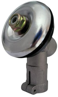 FAST WORLD SHOPPING ® Coppia Conica Completa per Decespugliatore - Ingranaggio 9 Denti, Testina Universale per Tosaerba e Rasaerba, Tubo Tondo 26mm - Ricambio Universale Motore a Scoppio