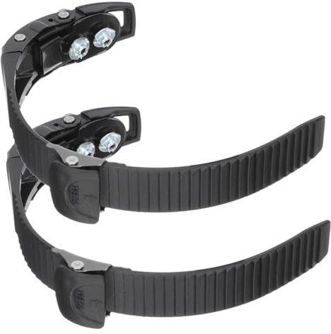 Yardwe 2 Stück Roller Skate Schnallenriemen Mit Schrauben Für Rollschuhe, Ersatz Schnallen Für Inline Skates Und Quad Rollschuhe, Verstellbare Energie Riemen Für Stabilen Halt