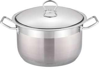 XXL Kochtopf Topf Ø 40 cm Edelstahl mit Deckel 26 L Induktion SS40-SH
