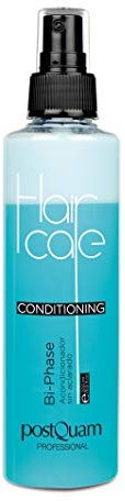 PostQuam - Bi-Phase Leave-In Conditioner für Trockenes und Geschädigtes Haar - Entwirrt das Haar und Restrukturiert die Haarfaser - Enthält Sonnenschutz und Keratin - 200 ml
