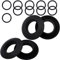 kayak paddle drip ring-1 4 Pcs Universal Kayak Paddle Drip Rings-for Kajak und Kanu Paddel