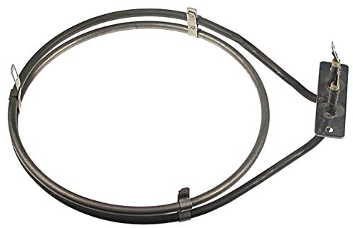 Bartscher Heizkörper für Umluft Umluftheizkörper Lochabstand 56mm L1 47mm Innen ø 183mm H2 36mm H1 15mm Flansch 70mm x 22mm 1600W