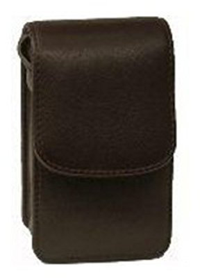 digiETUI Leder H1 Schwarz - Kamerataschen/-Koffer (Fuji Fine Pix Z10, Z100 FD, Z20FD, Z3, Z33WP, Z90, J150W Kodak M 853 Leica C-Lux 1, C-Lux 2 Casio, Schwarz)