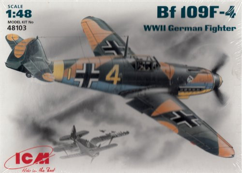 ICM 1:48 - Messerschmitt Bf 109F-4 WWII German Fighter
