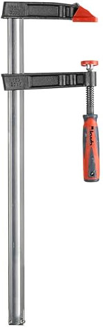 kwb Forza di vite Profi di con maniglia a 2 componenti 120x500, larghezza di serraggio 500 mm, profondità di serraggio 120 mm, mascelle di serraggio in acciaio casting a temperatura, cacciavite con profili cavi