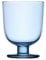 Iittala Lempi Trinkglas 2er Set hellblau
