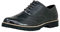 Fitters Footwear That Fits Damen Schnürer Isabelle Lederimitat Schnürer Lack Business Broque Übergröße (42 EU, grau)