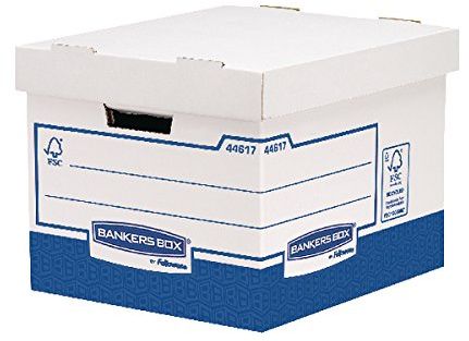 Fellowes Basics Std HD Storage Box Pk10