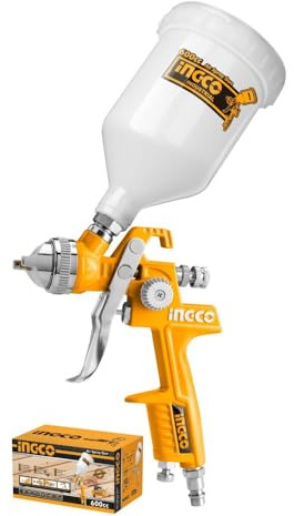 Aérographe avec réservoir supérieur 600 cc pour opérations de finition hPLV 2 – 3.5bar 119 – 200L/min-iaiadistribuzione