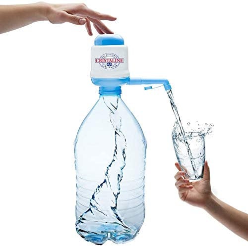 Agua Quick Cristaline Pompe pour Bouteilles De 5 litres - l'original (Bleu Standard) 38 mm