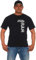 JH Design Herren Dodge Ram Logo T-Shirt Kurzarm Schwarz Shirt, Schwarz, L