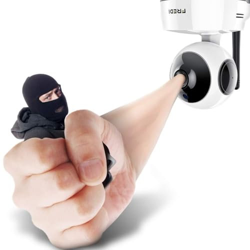 FREDI IP Kamera Indoor,1080P IP HD Camera,Haustier Kamera,Baby Camera Monitor,Cloud Speicherung,mit Bewegungserkennung Nachtsicht