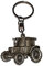 Pewter Keychains Hochwertig Hartzinn Traktor Schlüsselanhänger mit Geschenkbeutel