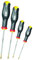 USAG U03240668 Serie 4 giraviti per Viti a Croce Phillips, Nero