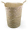 Macojo Panier en feuille de palmier naturel avec poignée - Panier de rangement, panier à linge, panier à fleurs, pot de fleurs - Tissé à la main - XXXL (environ 53 x 66 cm)