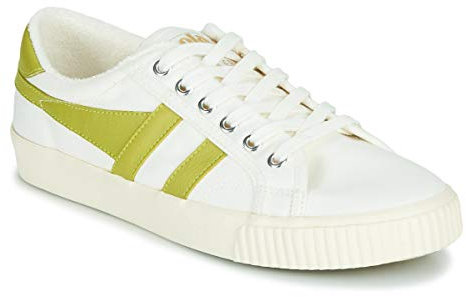 Gola Tennis Mark Cox Sneaker Damen Weiss/Gelb - 36 - Sneaker Low Shoes