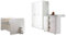 Babyzimmer Bibo Weiß MDF Wickelkommode Kleiderschrank Babybett Kinderzimmer