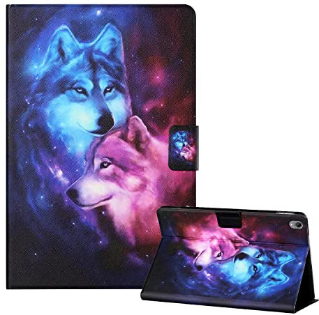 CXTcase Custodia per Lenovo Tab P11 2021 TB-J606F/TB-J606X, Leggero Magnetica Protettiva Custodia Lenovo Tab P11 B-J606F/TB-J606X, Funzione Supporto Tavoletta Cover Lenovo Tab P11 2021,Lupo