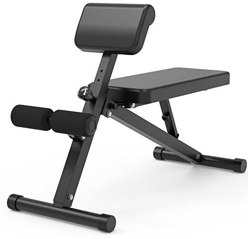 leikefitness Roman Chair Verstellbare Hantelbank Faltbare Workout-Übungsbank Ganzkörper-Krafttraining Preacher Curls Bank