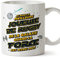 Mugffins Tasses pour JOUEUSE DE RUGBY - En Français - Cadeau original pour JOUEUSE DE RUGBY femme - Meilleur de Galaxie Quand Force Avec Moi - 11 oz / 330 ml