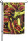 LAMAME Drapeau de jardin vertical double face imprimé plante carnivore patio drapeau extérieur décoration drapeau