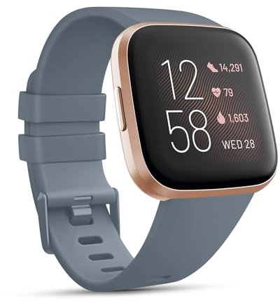 Vancle Cinturino di ricambio per Fitbit Versa 2, per uomo e donna, in silicone, per Fitbit Versa 2, cinturino Versa/Versa Lite/SE (S, mezzanotte)