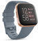 Vancle für Fitbit Versa Armband Damen Herren,Silikon Sport Ersatzarmbänder Uhrenarmband für Fitbit Versa 2 Armband/Versa/Versa Lite/SE Armband(S,Mitternacht)