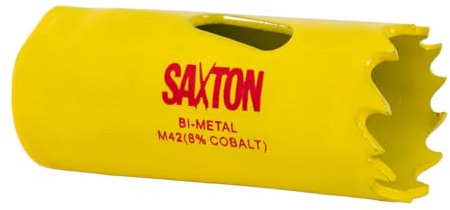 Saxton HSS Hole Saw Cutter M42 Bi-Metal 8% Cobalt Heavy Duty (14mm – 230mm) (20mm)