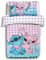 sarcia.eu Stitch und Angel Blau und rosa Bettwäsche-Set 135x200 cm